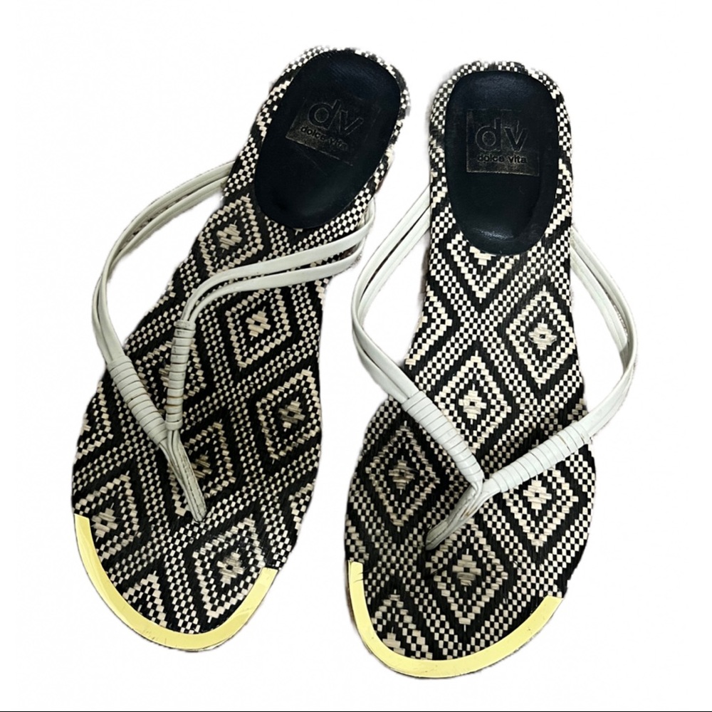 DV Dolce Vita Woven Flip Flop